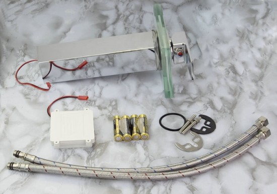 Watervalkraan Carice Led XL Desing Waterval Kraan