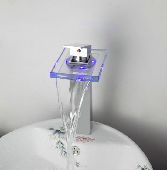 Watervalkraan Carice Led XL Desing Waterval Kraan