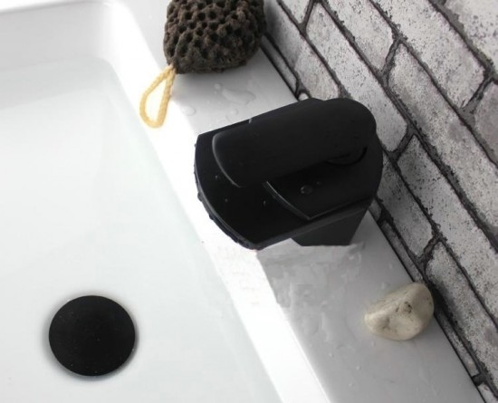 Watervalkraan Marie Antoinette Brons uitvoering Design Waterval Kraan