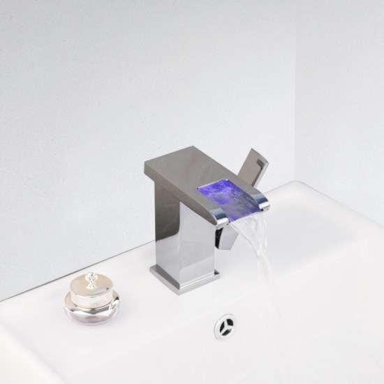 Waterval LED kraan Num Design Led kraan