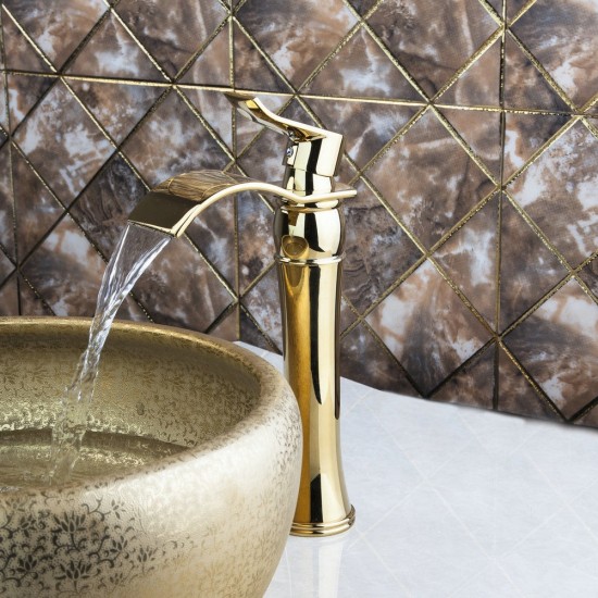 Watwer val gouden kraan