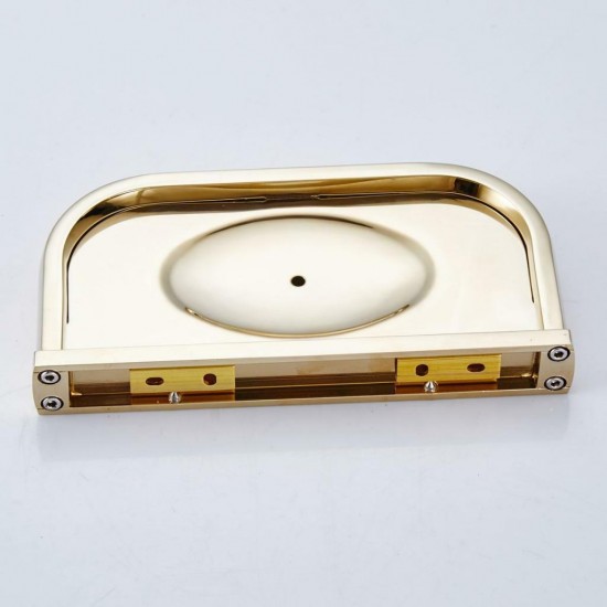 Zeephouder douche goudkleurig